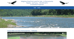 Desktop Screenshot of alleghenyriverfrontland.com